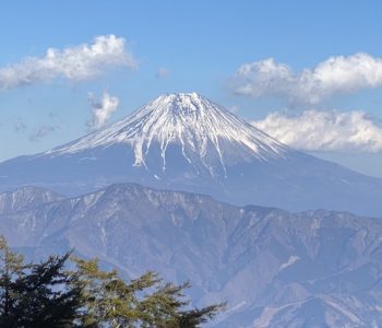 七面山からの富士山｜福岡天神の風水開運カウンセリング