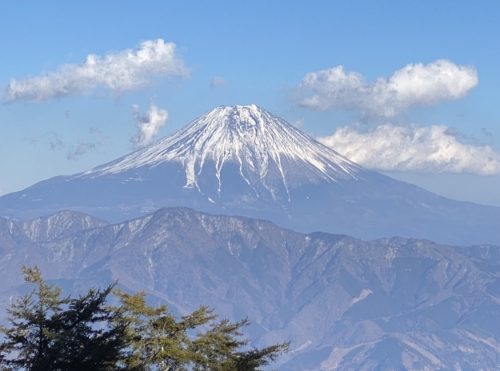 七面山からの富士山｜福岡天神の風水開運カウンセリング